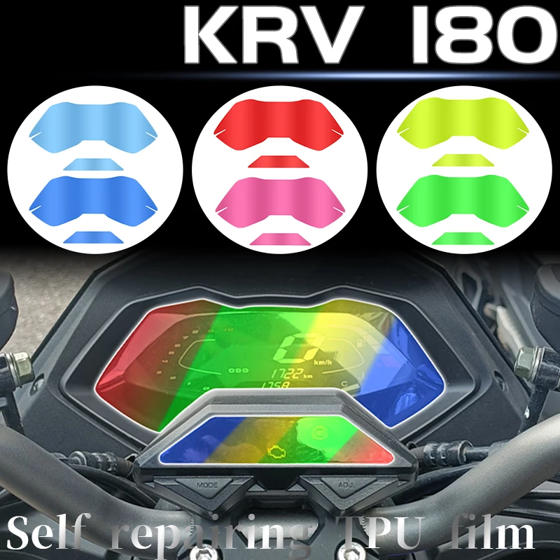 For KYMCO KRV180 KRV 180 Motorcycle Cluster Scratch Protection Film Screen Protector Dashboard Instrument