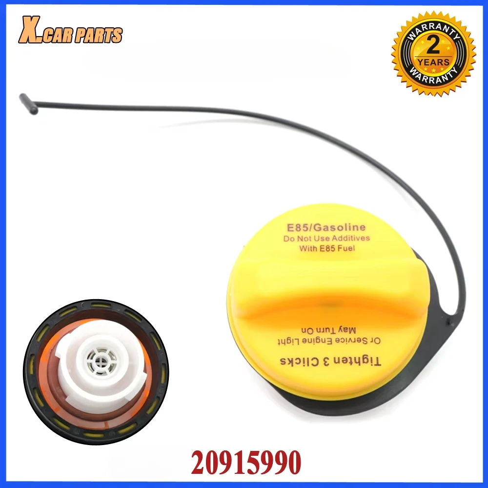 

Car Fuel Tank Gas Filler Cap Covers Tethered Assembly 20915990 For Cadillac Escalade ESV Chevrolet Silverado Tahoe GMC Sierra