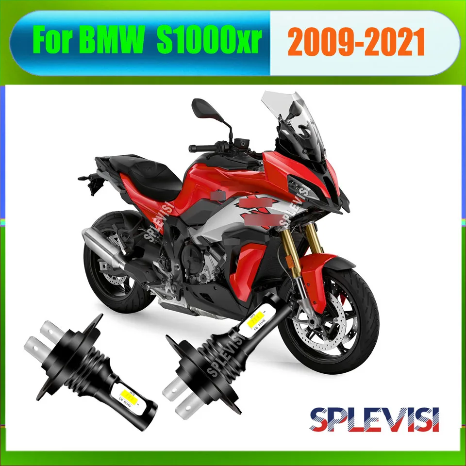 

motorcycle led light headlamp- direct replacement of stock halogen bulbs for BMW S1000xr 2009 2010 2011 2012 2013 2014 2015-2021