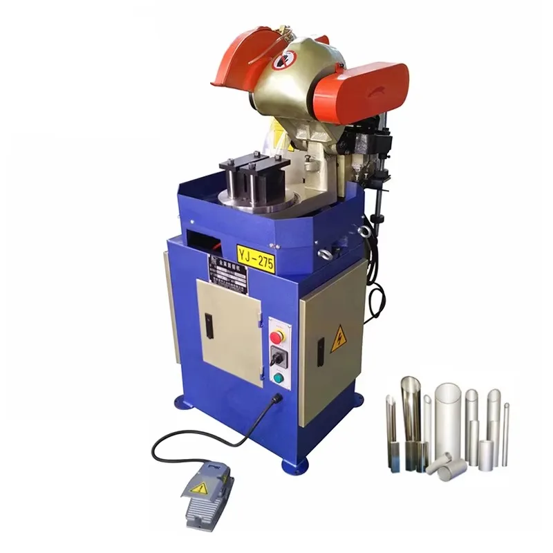 

YJ-275Q Industrial square Steel Tube Cutting Machine Sale Pneumatic Pipe Cutter Steel Pipe Cutting Machine