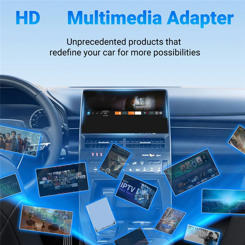 

Reliablecar Wireless Converter CA361 Car Carplay For Xiaomi TV Box Converter Support -Compatible Converter
