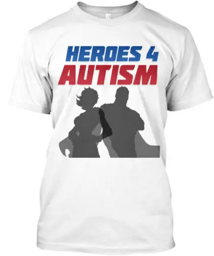 Heroes 4 Autism T-Shirt Made in the USA Size S to 5XL