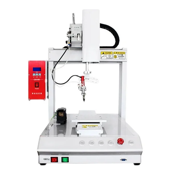 High Efficiency Soldering Robot Automatic Multi Axis Desktop Wire Bonding Machine 55 Provided 4 Axis Egypt 350W 360 Degree 350