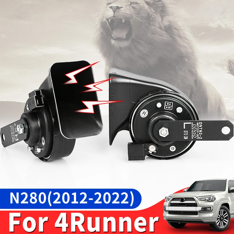 2012-2022 For Toyota 4runner N280 Snail Horn Modification Accessories High-End Front Speaker Middle Treble Horn 2021 2020 2019