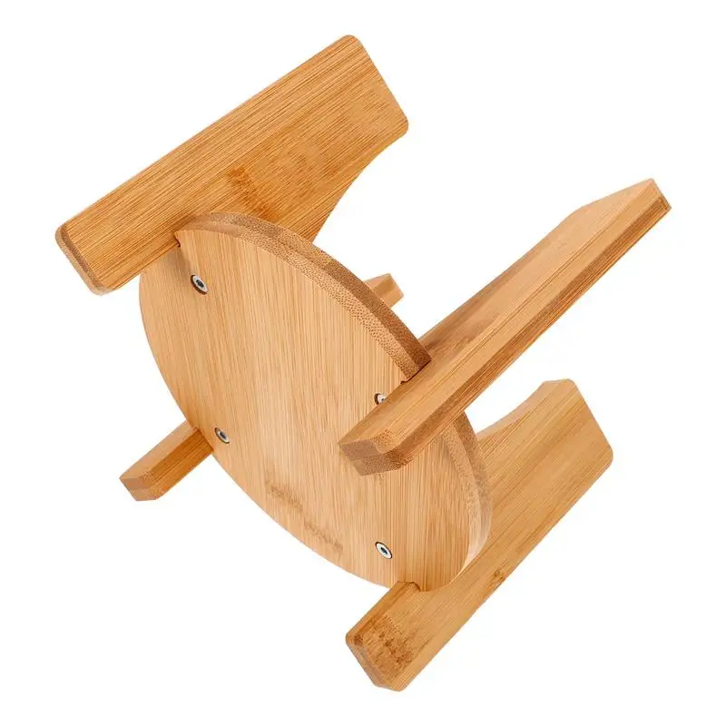 صينية خشبية من الخيزران، حامل موزع للمشروبات، قاعدة للحرف المائية للنباتات، قاعدة حامل المشروبات