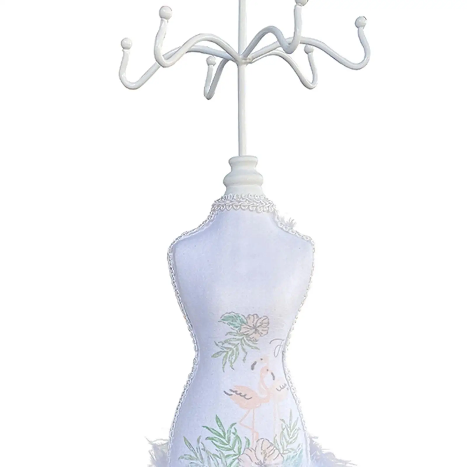 Jewelry Display Stand Valentine's Day Gift Hanger Lady Model Hanging Jewelry Organizer for Earring Bracelet Bangle Home Decor