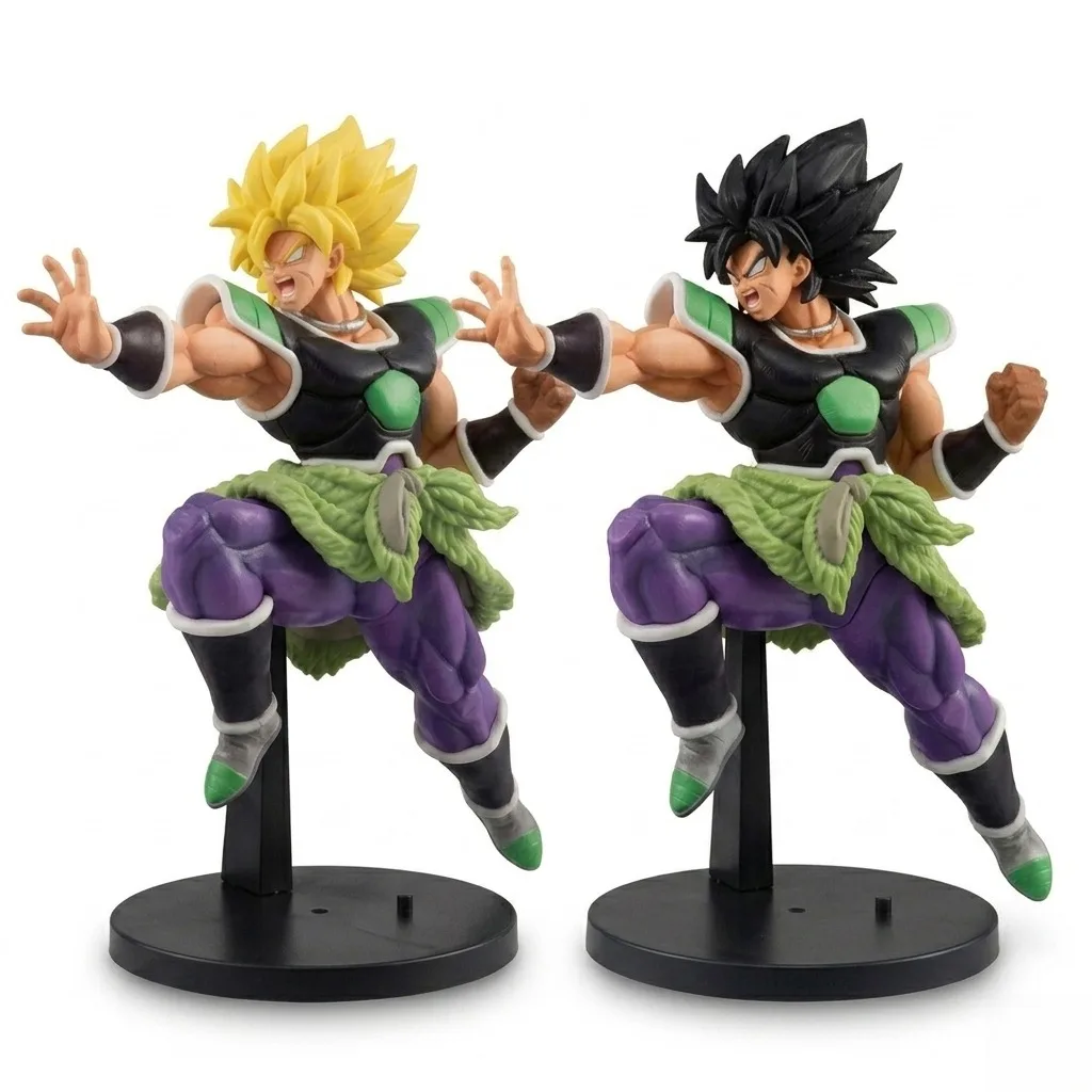 22cm Anime Dragon Ball Figur Goku Broly Super Saiyan Beast Form Figurine PVC Actionfigur Modell Puppe Sammlerstück Spielzeug Geschenk für Kinder