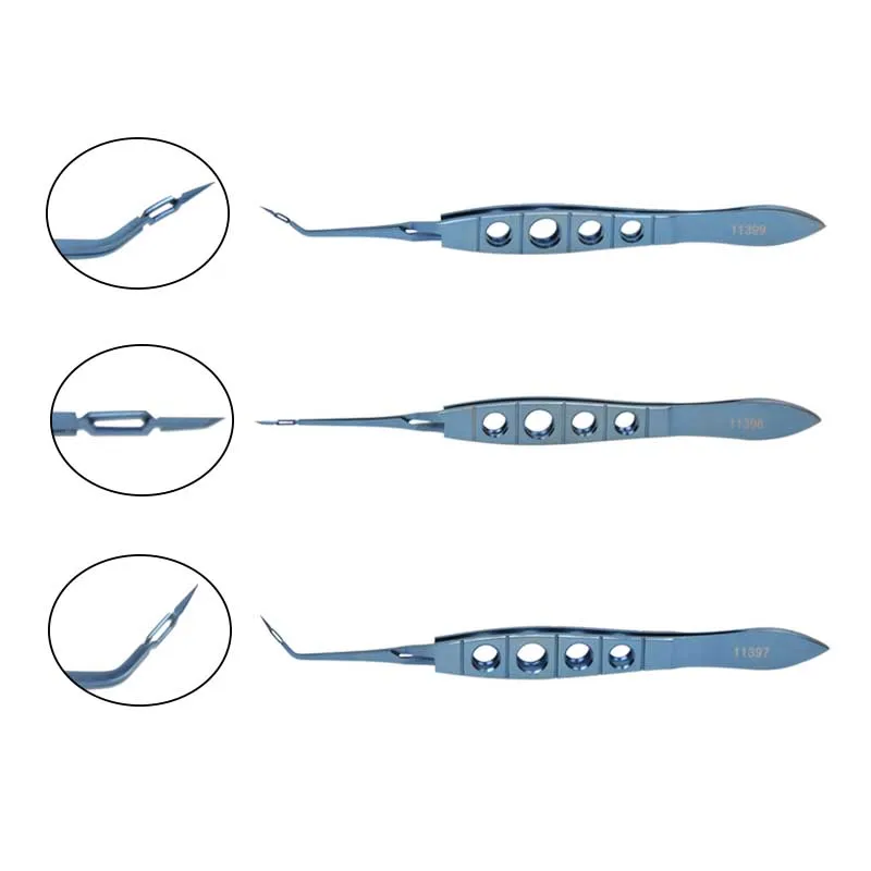 

Akahoshi Prechopper Crushing Nucleus Forceps Ophthalmic Forceps Tweezers Titanium Alloy Ophthalmic Microsurgery Instrument