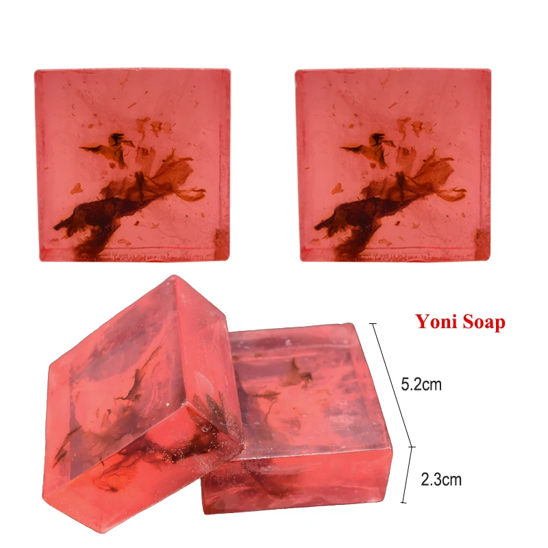 Yoni Soap Rose Feminine Hygiene Vaginal Clean facial care Yoni Wash Vaginal Smooths Purifies Tightening softening Yoni-Bar