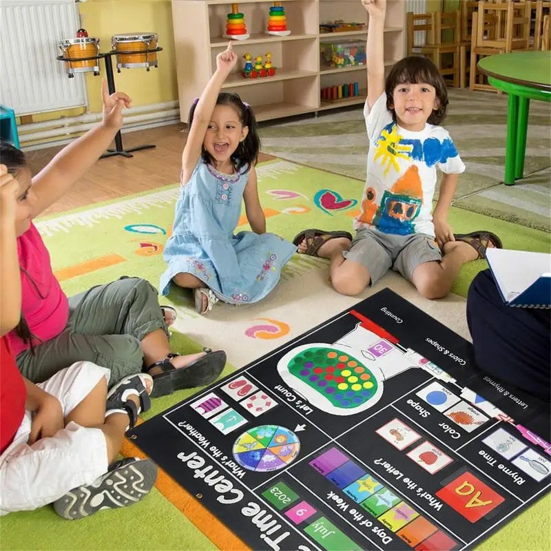 Circle Time Center Circle Learning Time Center Pocket Chart Calendar Number Pocket Chart Wording Rhyme Pictures Pocket Chart