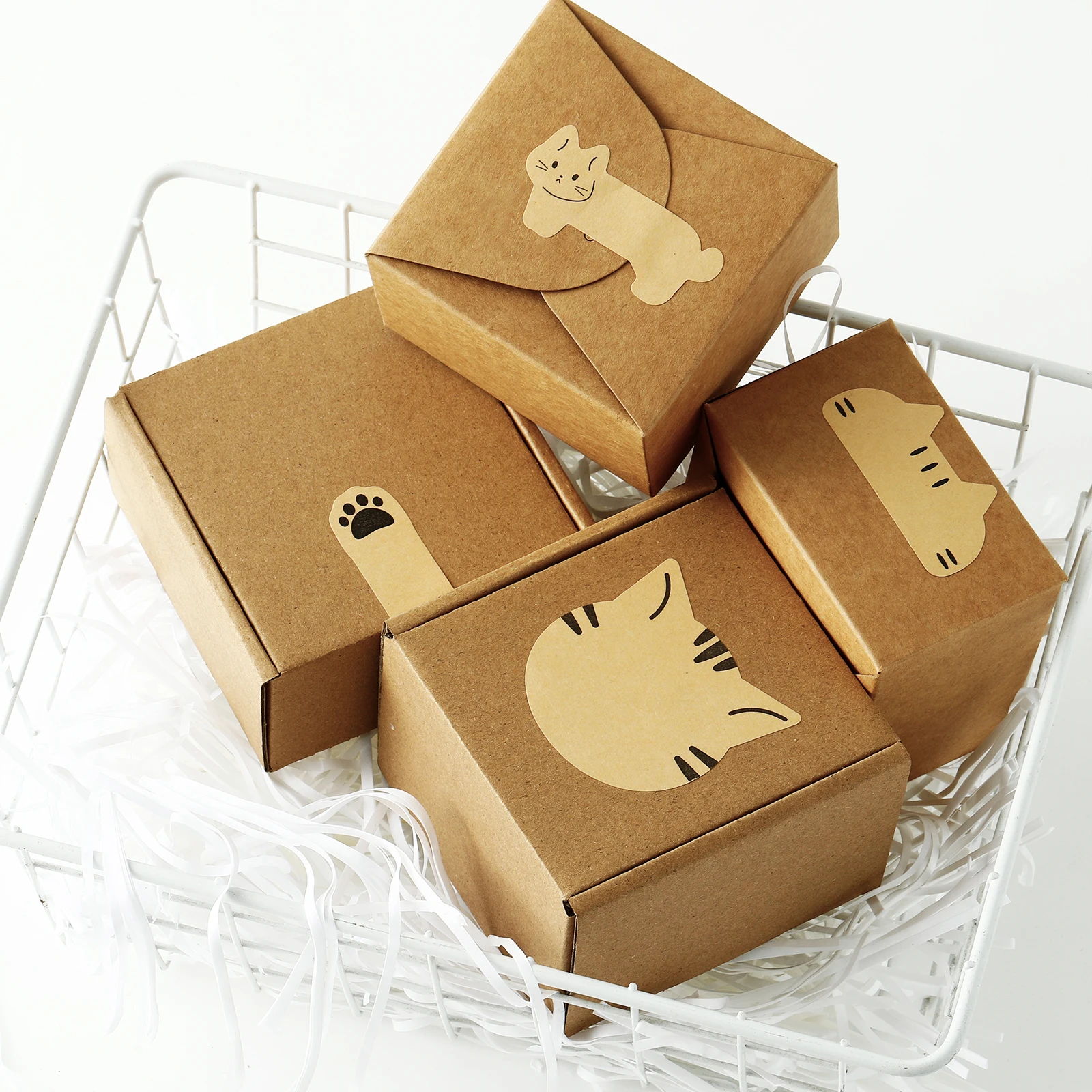 

If Life Is a Meow | Gift Packing Ideas | Gift Packaging | Writable Stickers