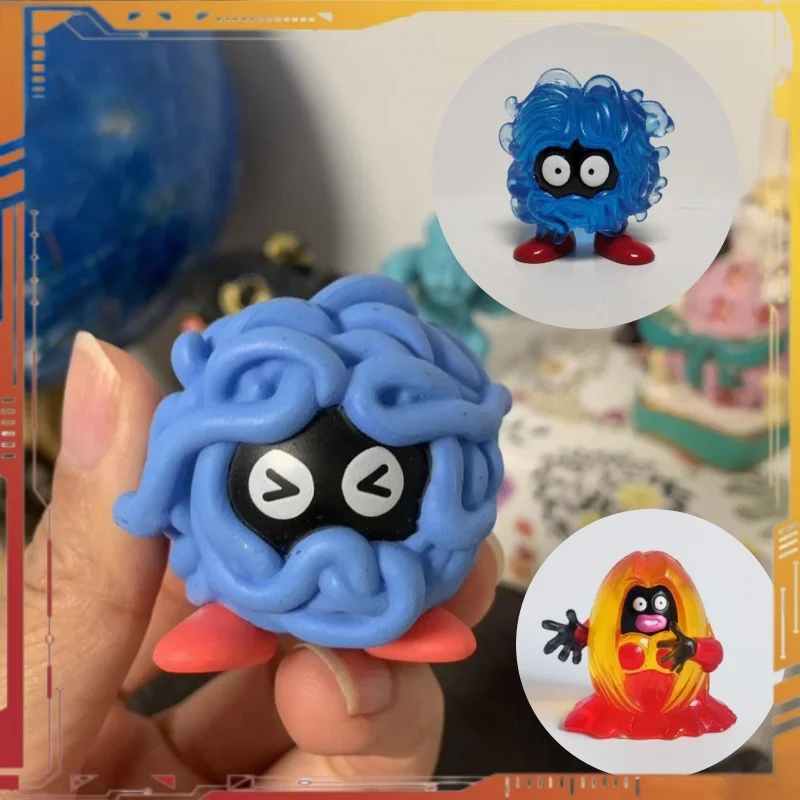 

Anime PTCG Pocket Monster Cartoon Figure Tangela Jynx Transparent Mini Model Doll Ornaments Accessories ACG Toy Gift