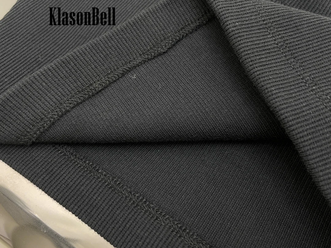 7.21 KlasonBell Women High Street Sexy Hot Girl Short U-Neck Camis Embossed Letter Basics Spaghetti Strap Knit Tank Top