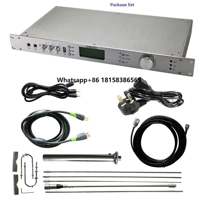 

NIO-T50M 0~50W Fm Transmitter for Radio Station15km Long Range Fm Transmitter
