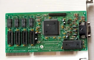 

б/у Видеокарта промышленного управления CL-GD5424 15-контактный VGA CIRRUSLOGIC