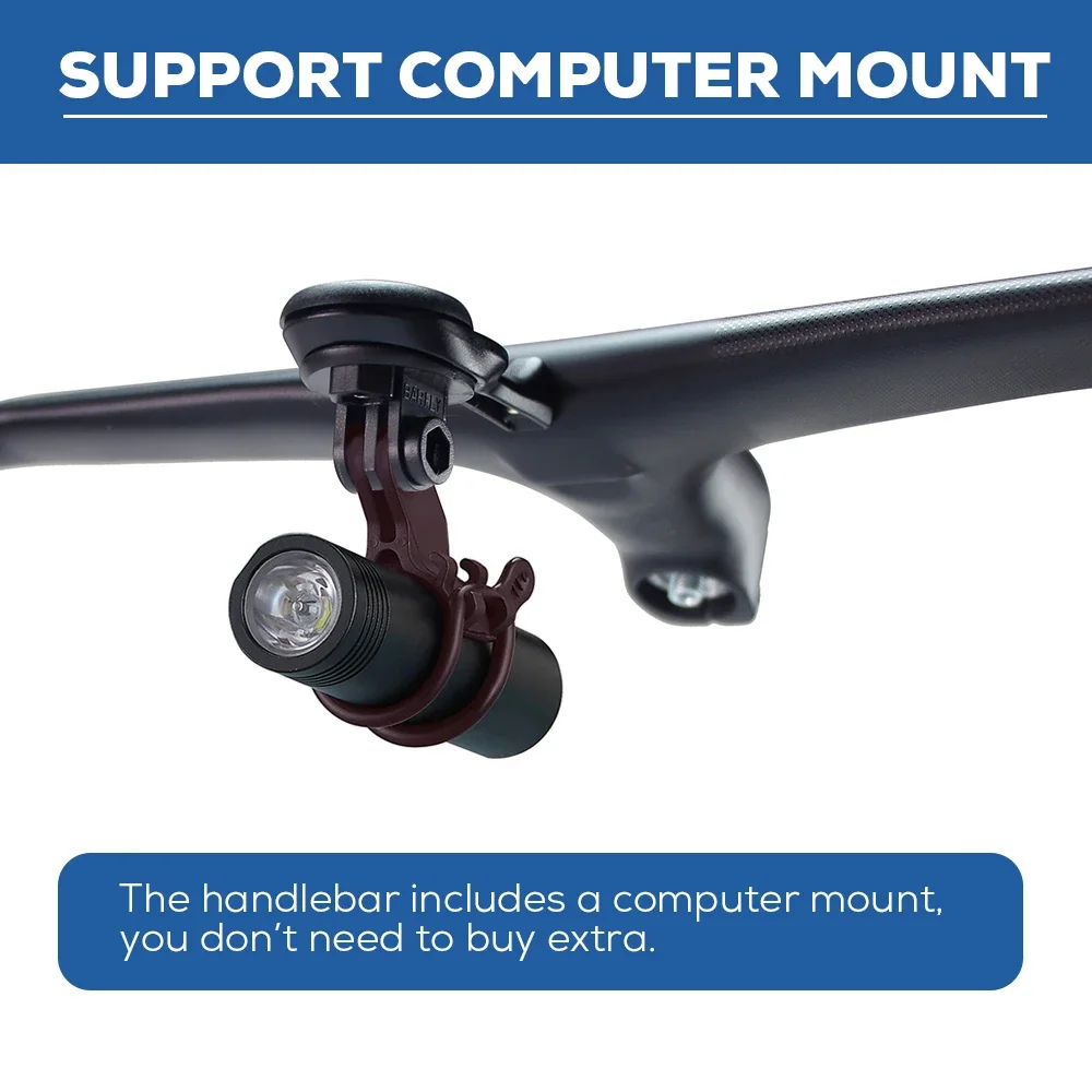 2025 جديد لـ Sl7 Sl8 كابل داخلي كامل توجيه الطريق دراجة المقود T1000 الكربون المتكاملة قمرة القيادة Di2 الكربون المقود