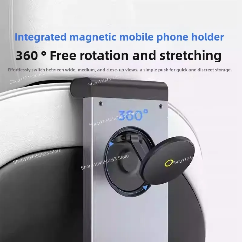 Car Rear Seat Folding Table, Multifunctional Office Laptop & Phone Holder, Portable In-car Storage Platform