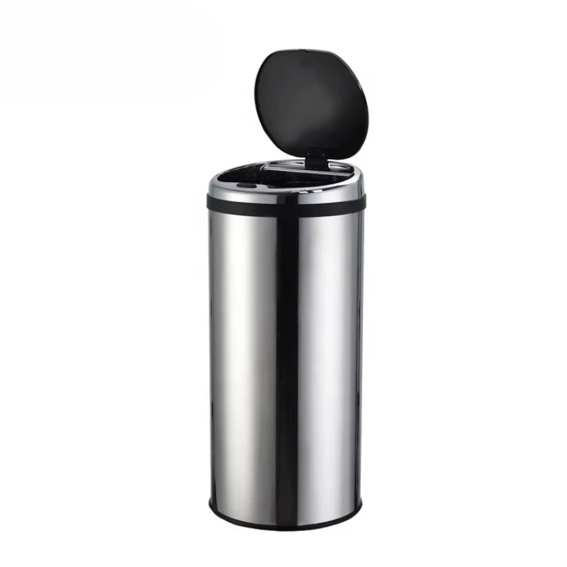 High-quality, round color large one-touch trash can