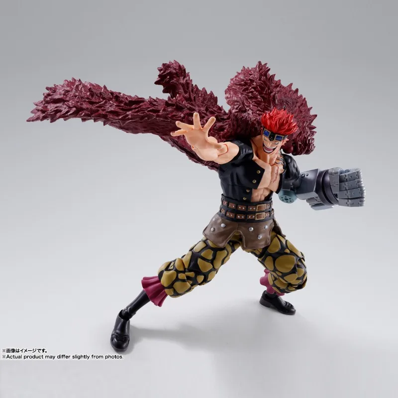 Bandai Original Genuine Anime One Piece Eustass Kid S.H.Figuarts The Raid on Onigashima 18cm Action Model Toy Figures Xmas Gift