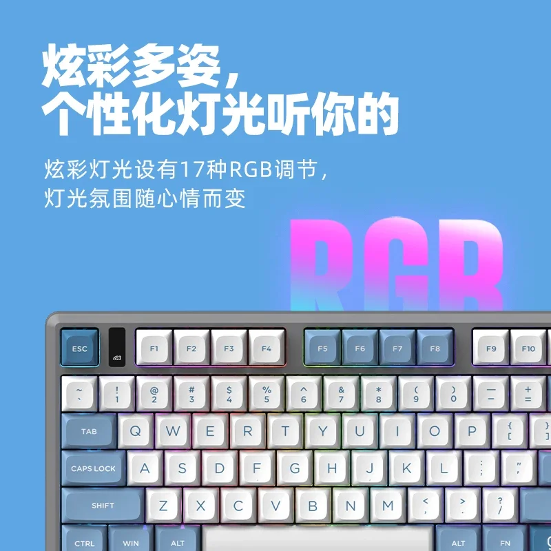 IFLYTEK T8 AI Intelligent Mechanical Keyboards Voice Wireless 3-mode Gaming Keyboard Custom PC E-Sports Office Accessory Gifts