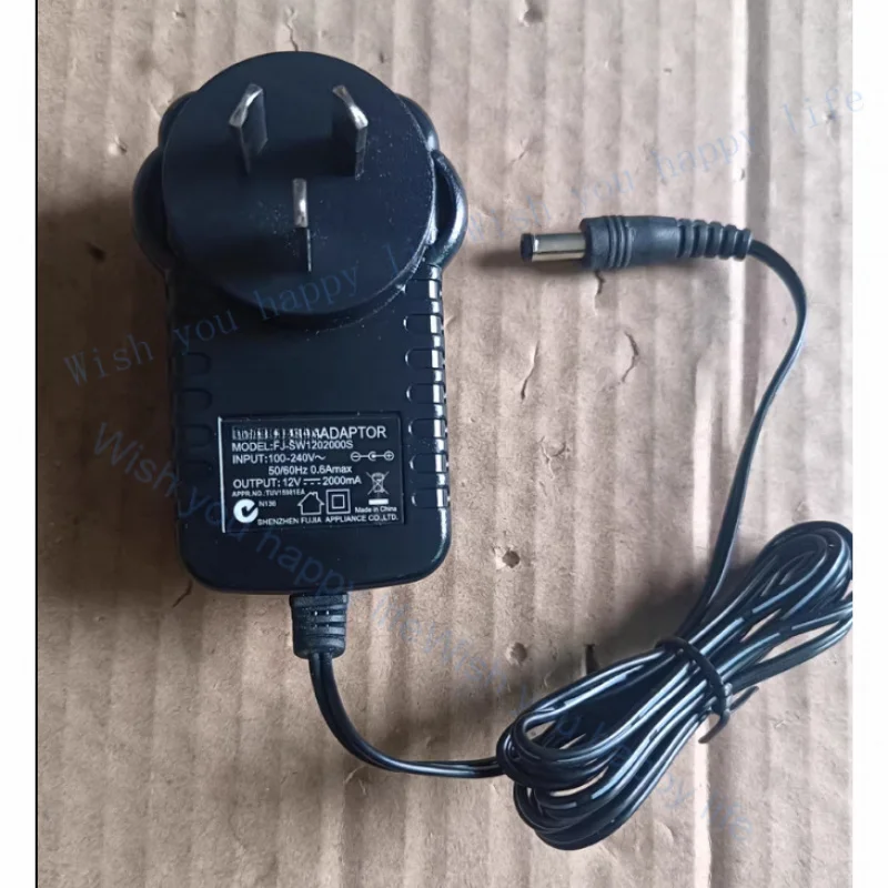 TT  for FUJIA FJ-SW1202000S 5.5*2.1mm 12V 2A Power Supply Adapter Charger