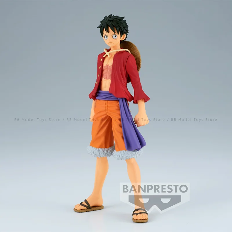 In Stock Anime One Piece Figures Luffy The Grandline Men Wano Country Monkey D Luffy Action Figure Model Collection Kids Toys