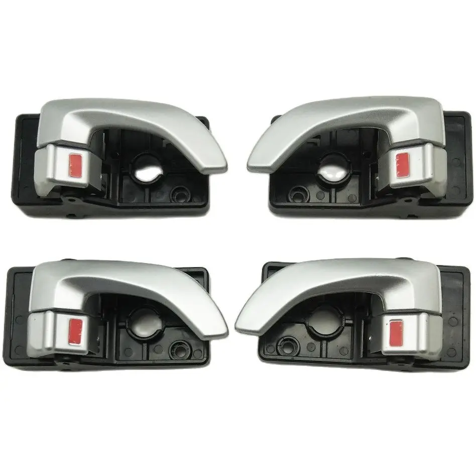 

4Pcs Car Interior Inside Door Handle Left Right Replacement Set For Hyundai Tucson 2005 - 2009 Car Accessories 82620-2Z02