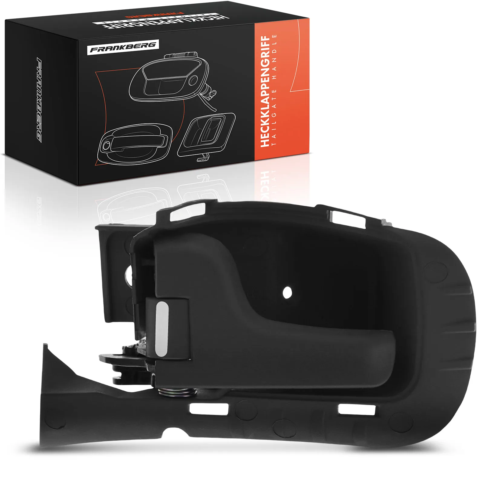 Frankberg 1x Poignée de porte intérieure avant gauche pour Mercedes-Benz Vito Bus W638, Vito Van 2.0L, 2.2L, 2.3L, 1996–2003, A6387660778