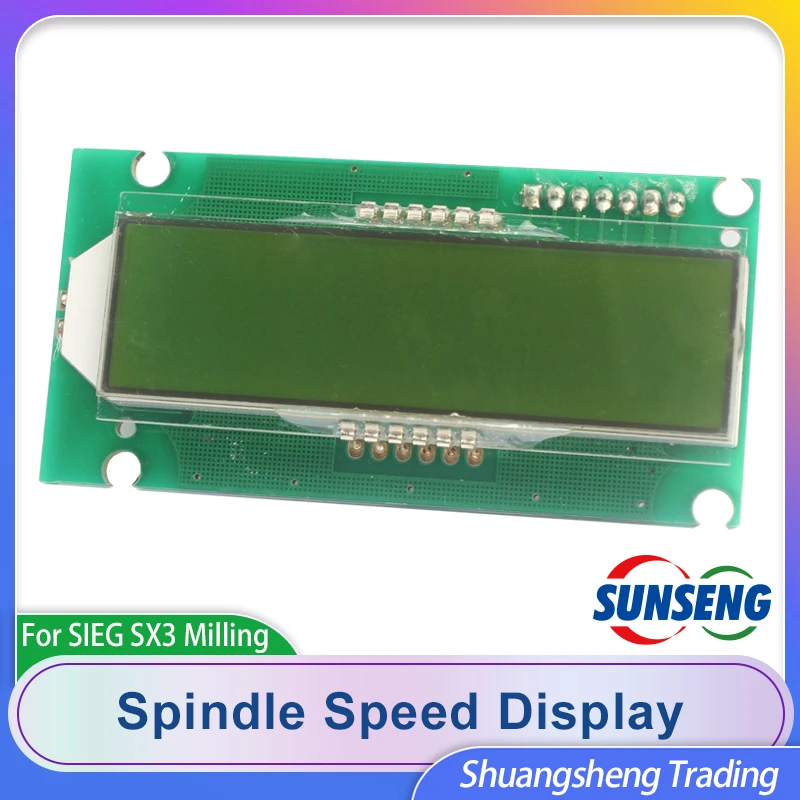 

LCD spindle speed display for the SIEG SX3-051&JET JMD-3 Milling Machine Parts