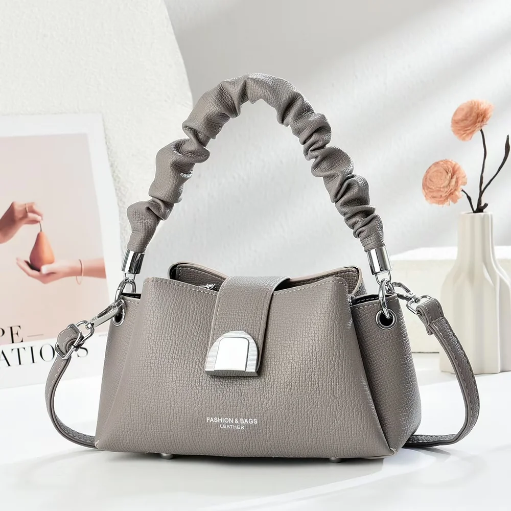 2025 nueva moda, versátil, Popular, bolso de hombro para mujer, bolso cruzado de estilo informal, bolso de diseño elegante