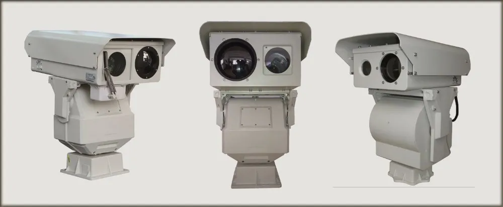 IP-thermische camera met dubbele sensor over lange afstand