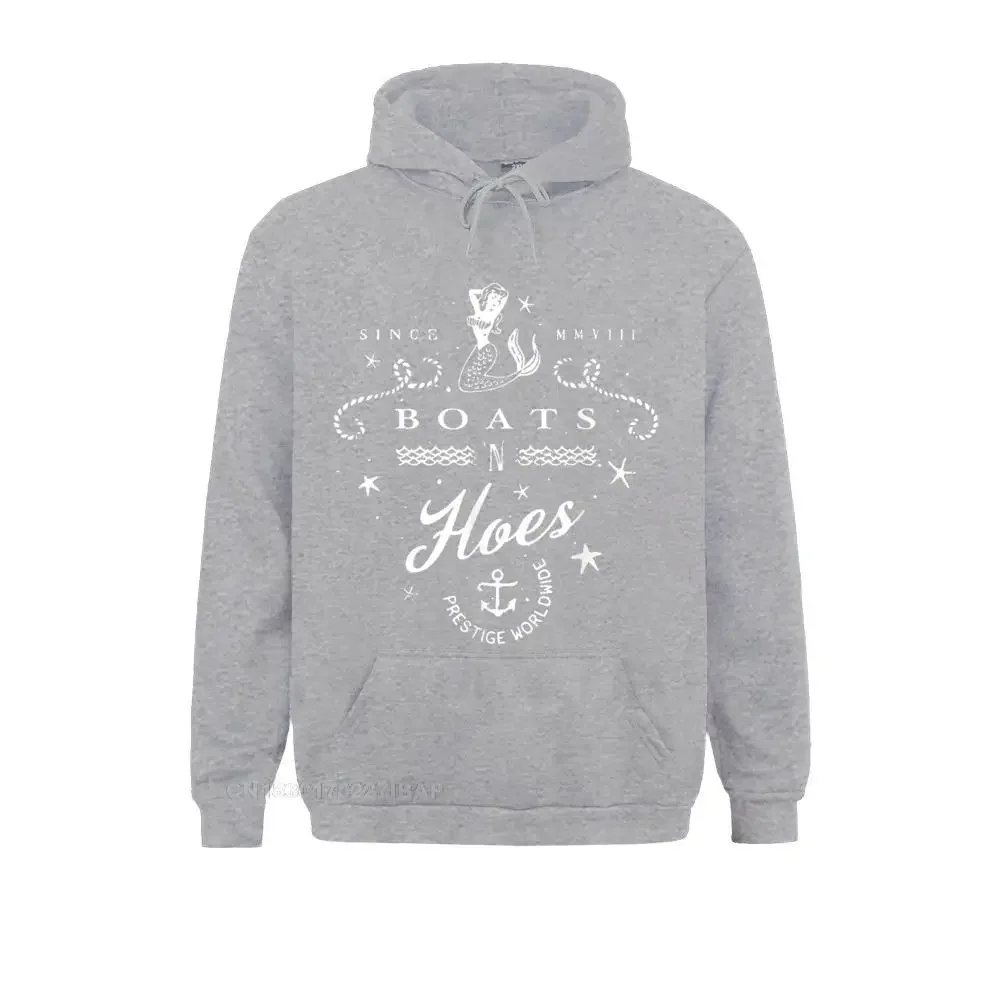 Funny Sailing or Water Sports 'Boats 'N Hoes' Hoodie Family Hoodies Father Day Men Sweatshirts Hip Hop Clothes New Arrival