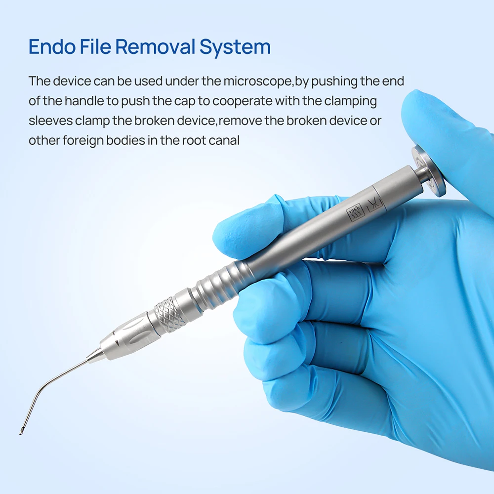 AZDENT Dental Endodontic File Removal System Kit Broken File Removal Instrument Extractor Dentistry Clinic Tool