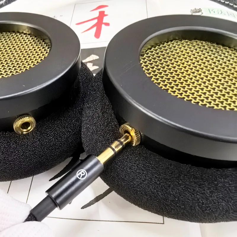 Nd-Fe-B drivers HiFi Stereo Wired Earphone Over-Ear Headphones Computer Earbuds Online Learning Esports Game Universal Headset