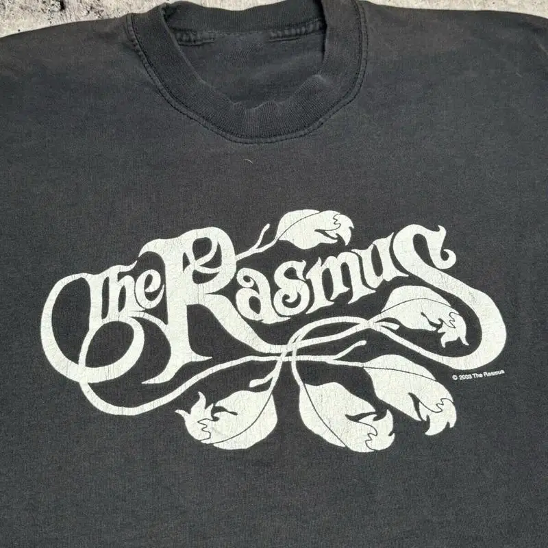 Camiseta negra de todos los tamaños para fanáticos de The Rasmus Band, NI1088