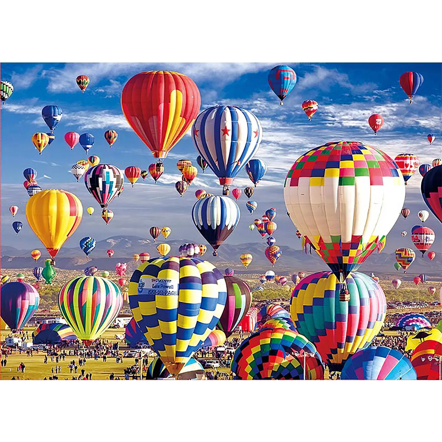 

Hot Air Balloon Jigsaw Puzzle Home Decor Adults Puzzle Games Family Fun Floor Puzzles Educational Toys for Kids