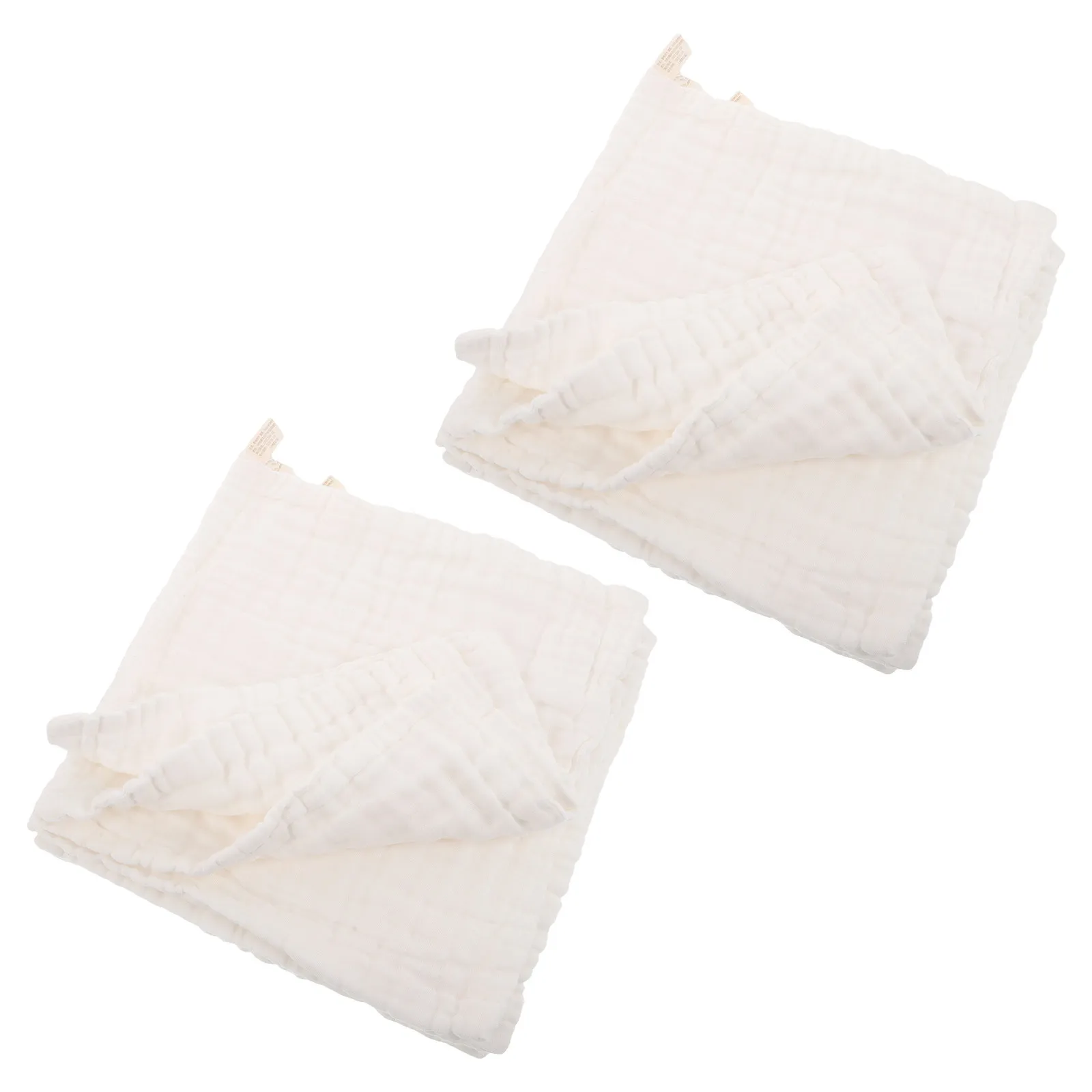 10 Toallitas de Algodón para Bebé, Toallas de Gasa Suaves para Recién Nacidos, Paños para Regurgitaciones para Piel Sensible, Toalla de Saliva para Baño de Bebés