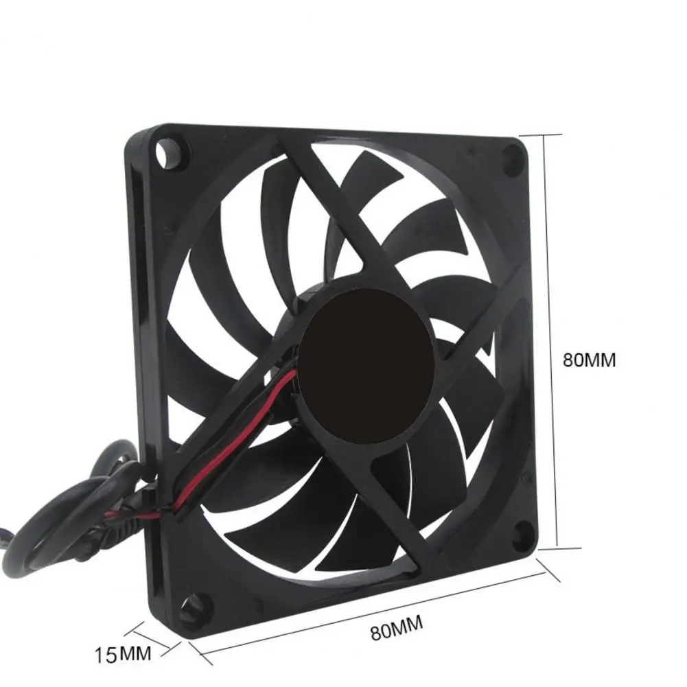 1pc Lüfter USB-Anschluss Universal 5v 8cm Router Computer gehäuse Kühlkörper PC Computer Kühler Lüfter Kühlkörper