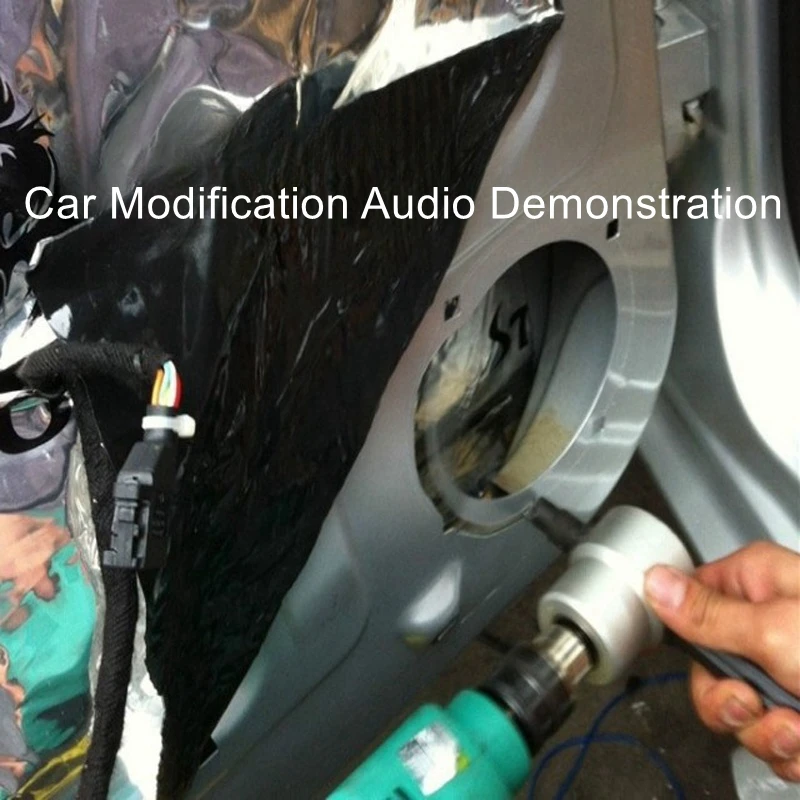 Car audio speaker modification tools / iron plate / cutter / plastic plate / door panel drilling hole taking hole opener