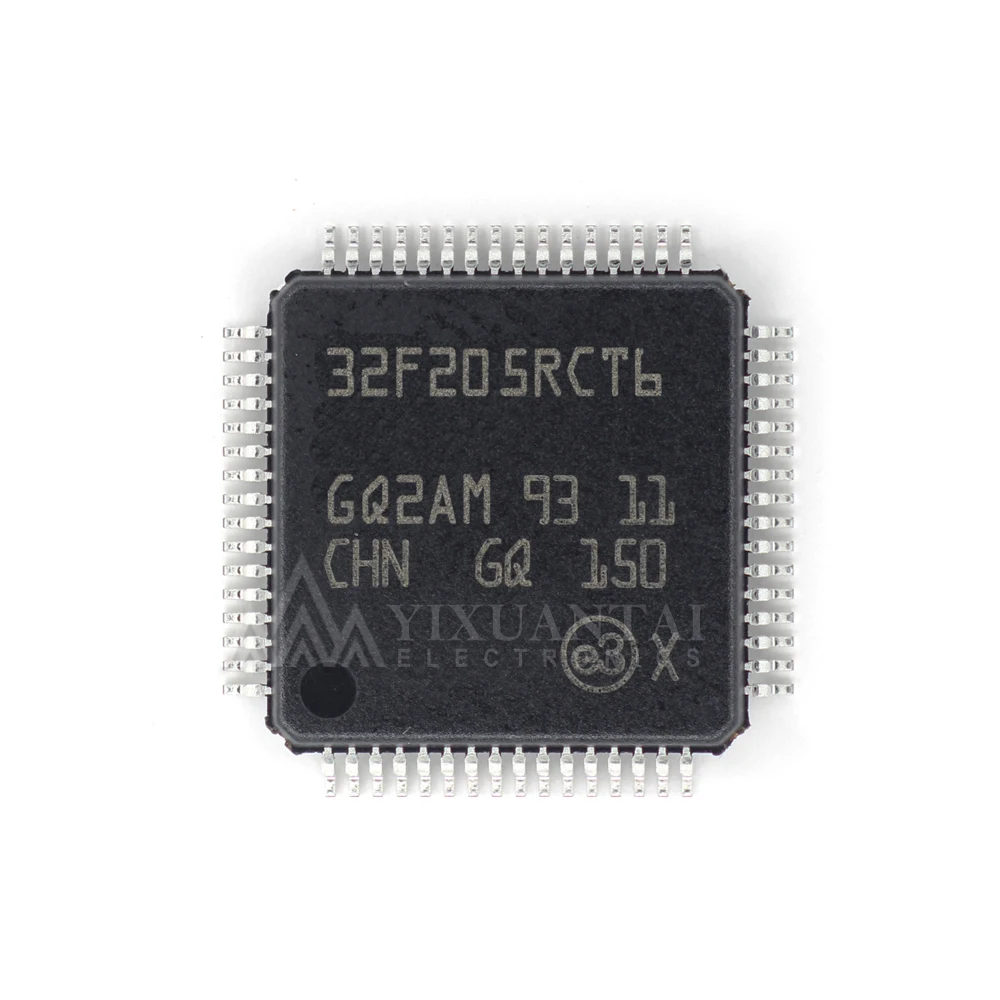 5pcs/lot NEW STM32F205RCT6 High Performance 32-Bit Microcontroller MCU IC LQFP 64-Pin 256KB Flash Embedded Control Chip
