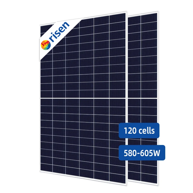 

Risen Pv Module Panel High Efficiency Bifacial Monocrystalline 580W 585W 590W 600W Solar Panels