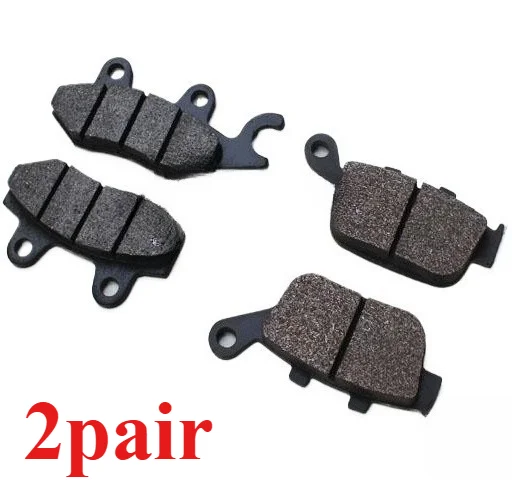 2pair for Jialing 150GY - 3 Wing After Brakes Brake Shoes 2 Places