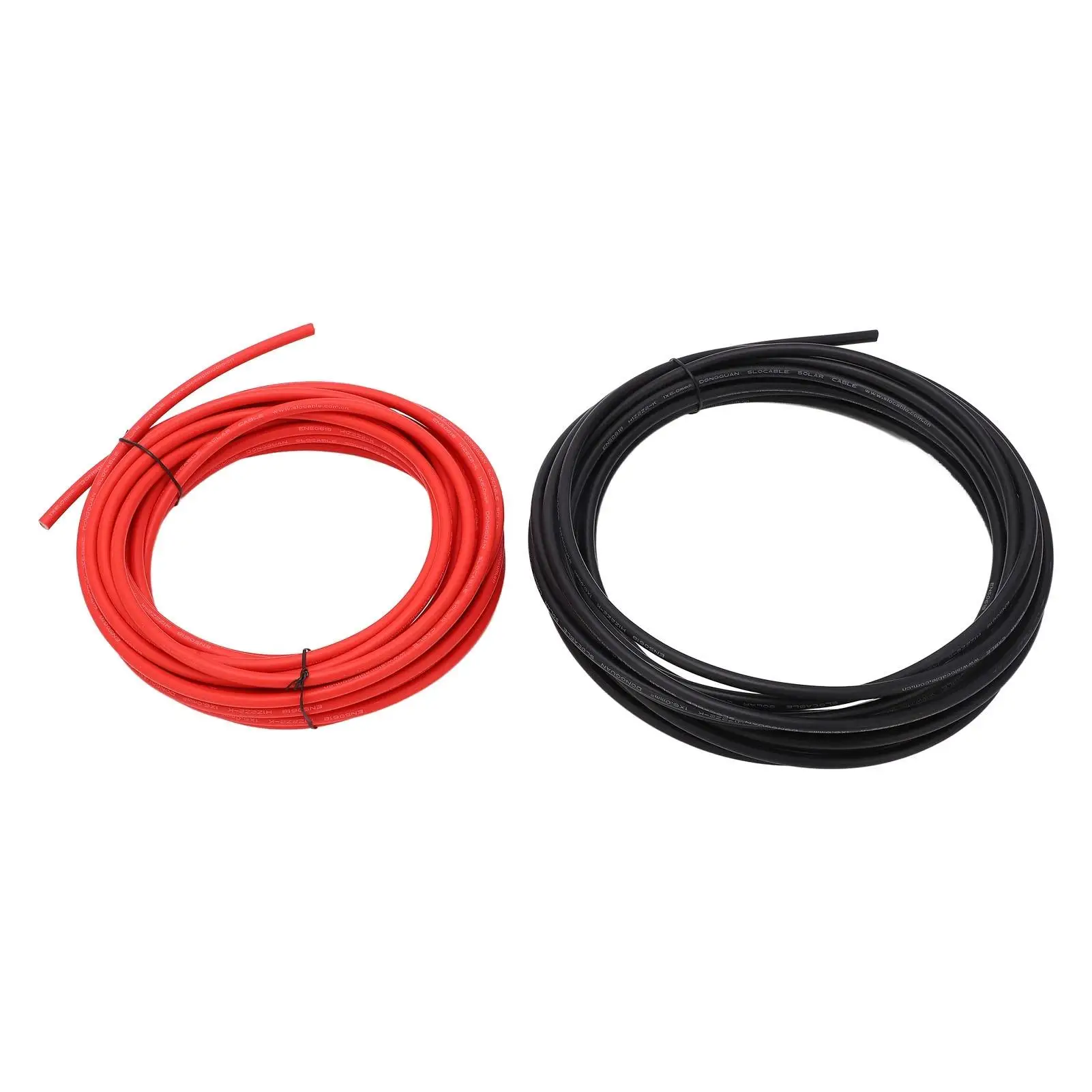 

Solar Panel Wire XLPE Sleeve Tinned Copper Dual Insulation Temperature Resistant PV Cable 2 Pieces Tinned Copper PV Wire