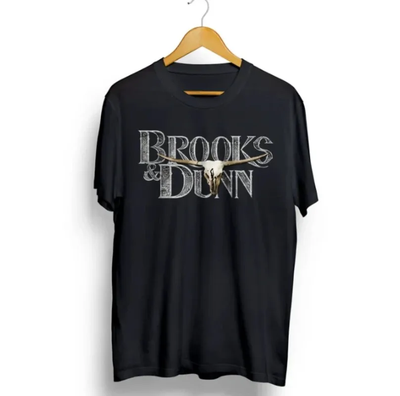 Camiseta con Logotipo de Brooks&Dunn, Camiseta Retro, Estilo Retro, Apta para Fans, Estilo Unisex, Apta para Todas las Estaciones