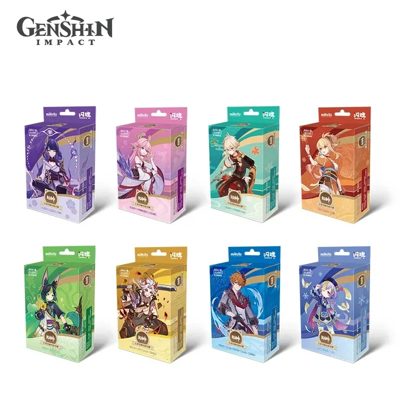 Официальный пакет карт Genshin Impact Genius Invokation Tcg, том. 3, Коллекционная карточная игра, аниме, периферийные карты, подарки Официальный пакет карт Genshin Impact Genius Invokation Tcg, том. 3, Коллекционная карточная игра, аниме, периферийные карты, подарки