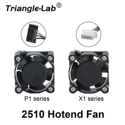 Trianglelab 2510 Mini Fan 5V With Cable Hot End Cooling Cooler For P1P P1S X1 X1C TZ conch hotend 3D Printer Heater