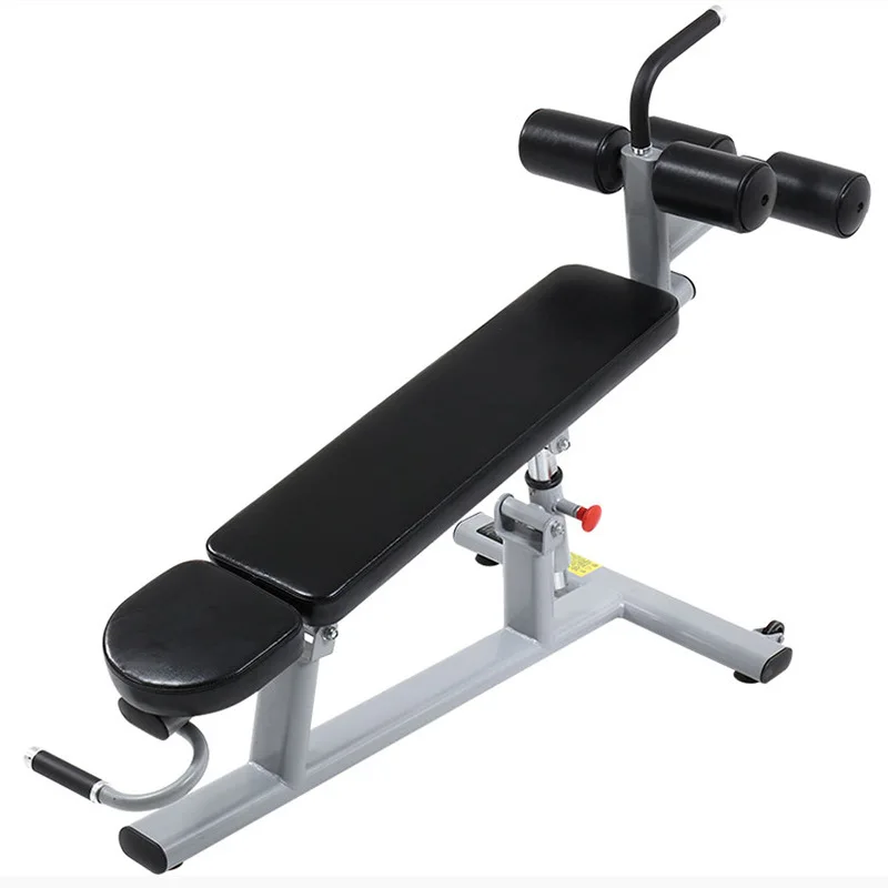 Flat Dumbbell Bench Gym Equipment - Plated Fitness Bench For Gym And Home Workouts