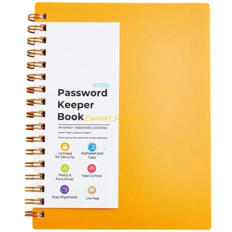 

A3PC Journal Notebook Password Book with Index A-Z Password