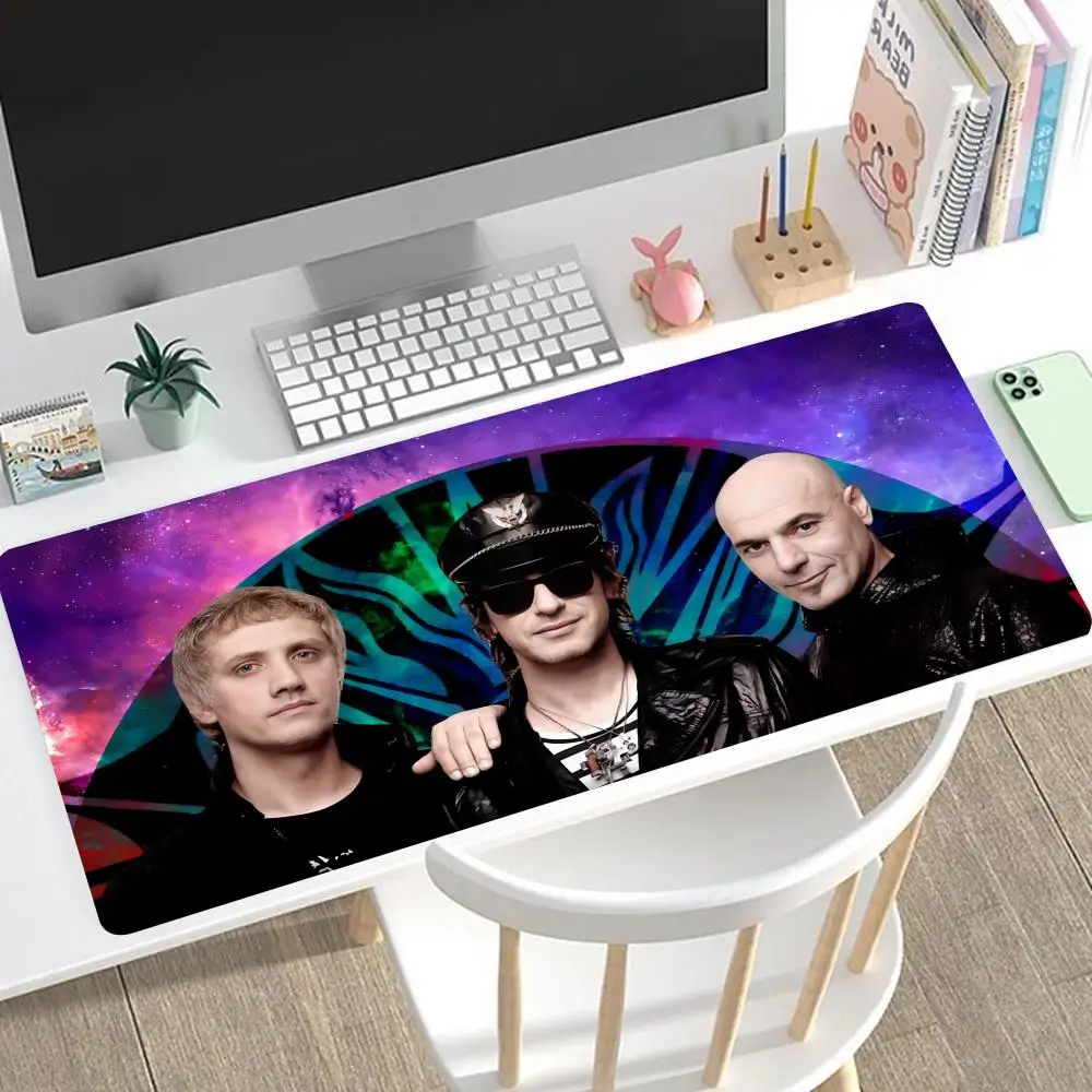 B-Band S-SODA S-STEREOs Mouse Pad Large 100x50cm Size Game Mouse Pad 1000x500mm Mousepad Non-Skid Lock Edge Keyboard Desk Mat Co