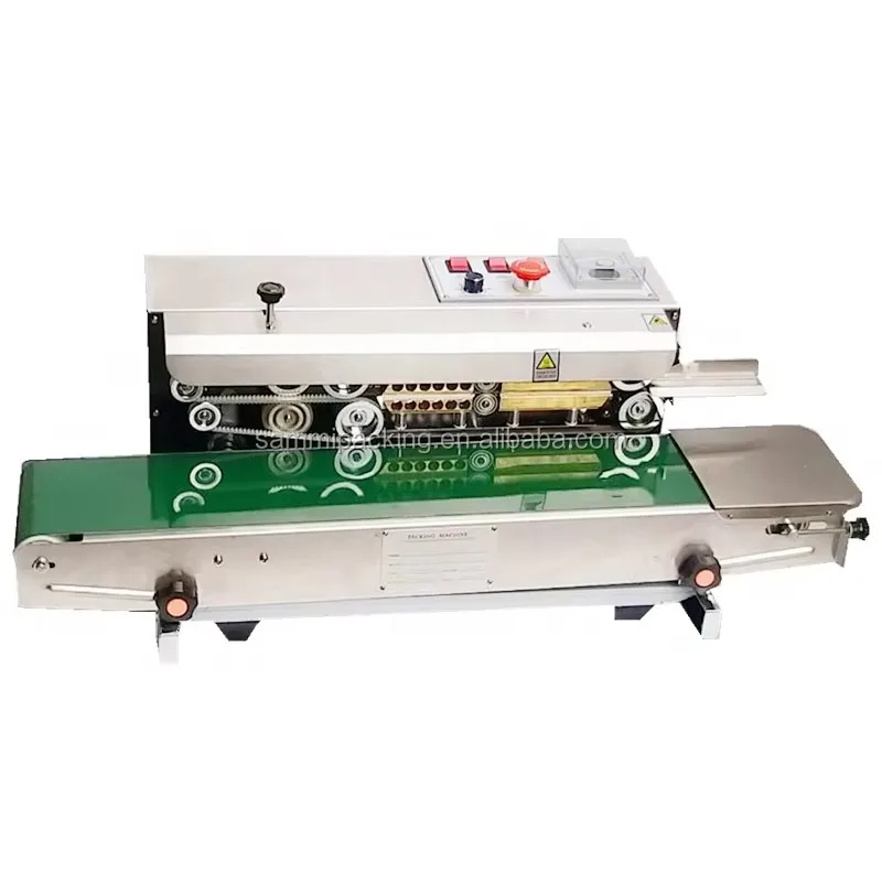 High Quality and High Speed SF-150 Continuous Band Sealer Plastic Bag Sealing Machine